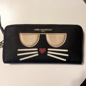 Karl Lagerfeld kitty wallet